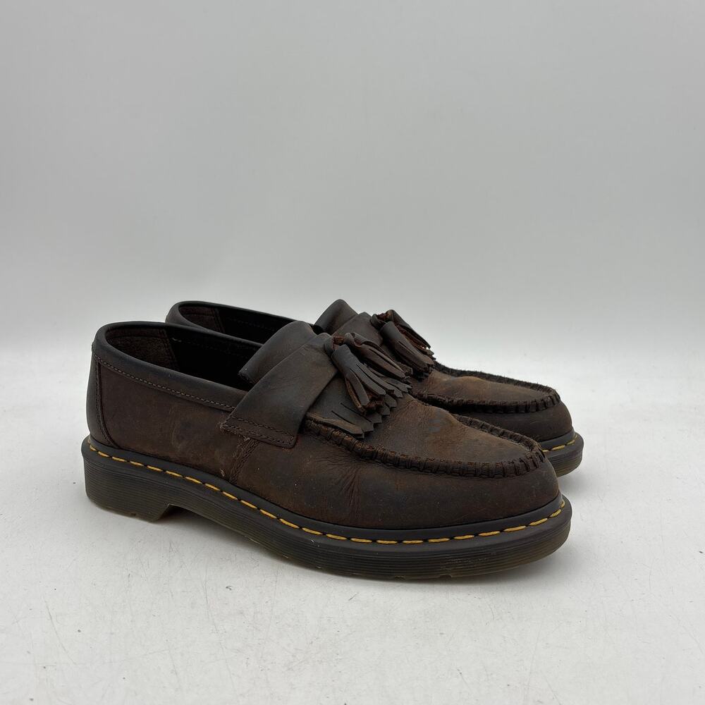 Dr. Martens Adrian Brown Leather Tassel Loafer Men's 9 Women's 10